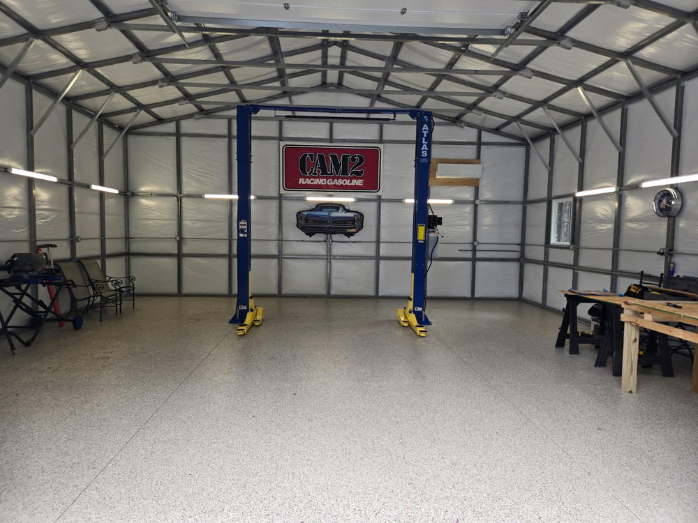 Atlas Automotive 9KOH 9,000 lb 2 Post Lift - Adjustable Height