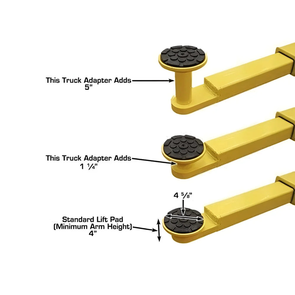 Atlas Automotive 9KOH 9,000 lb 2 Post Lift - Adjustable Height