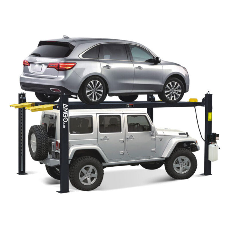 Amgo 409 HP 9000 lb Vehicle Parking Lift - Extra Tall