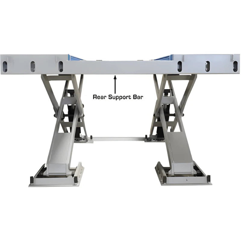 Atlas Equipment 12ASL Alignment Scissor Lift and RJ-6 Rolling Jacks Combo