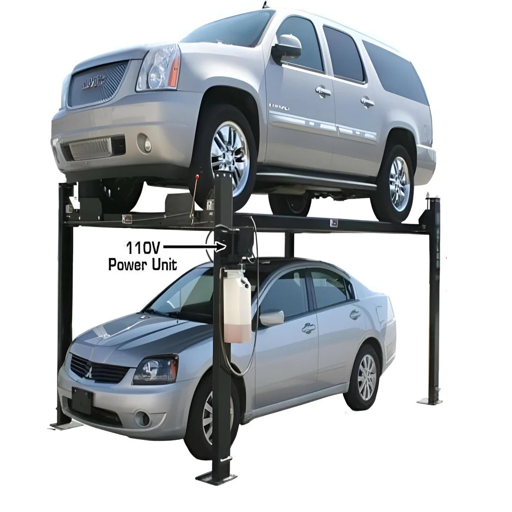 Atlas Automotive Pro8000, 8,000 lb 4 Post Vehicle Storage Lift