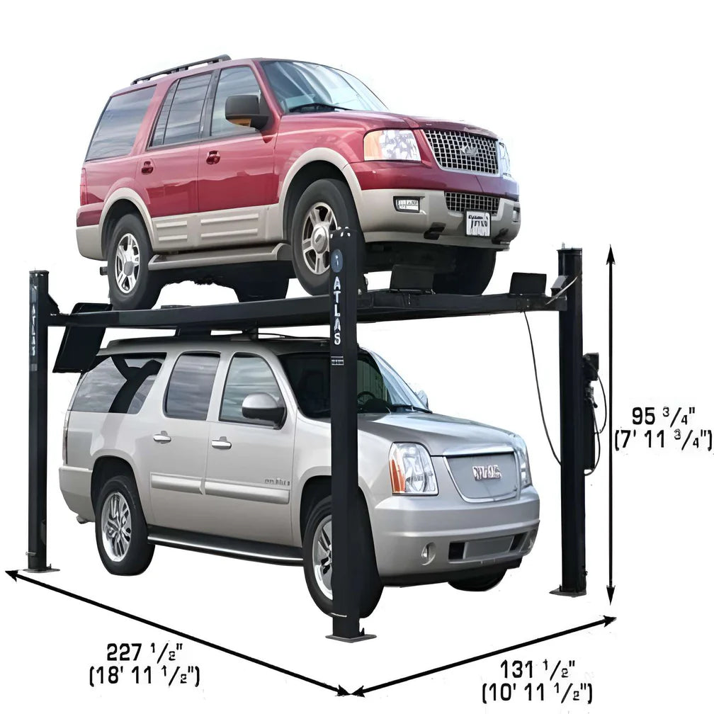 Atlas Garage Pro 9000 - 9,000lb Extra Large Vehicle Storage Lift