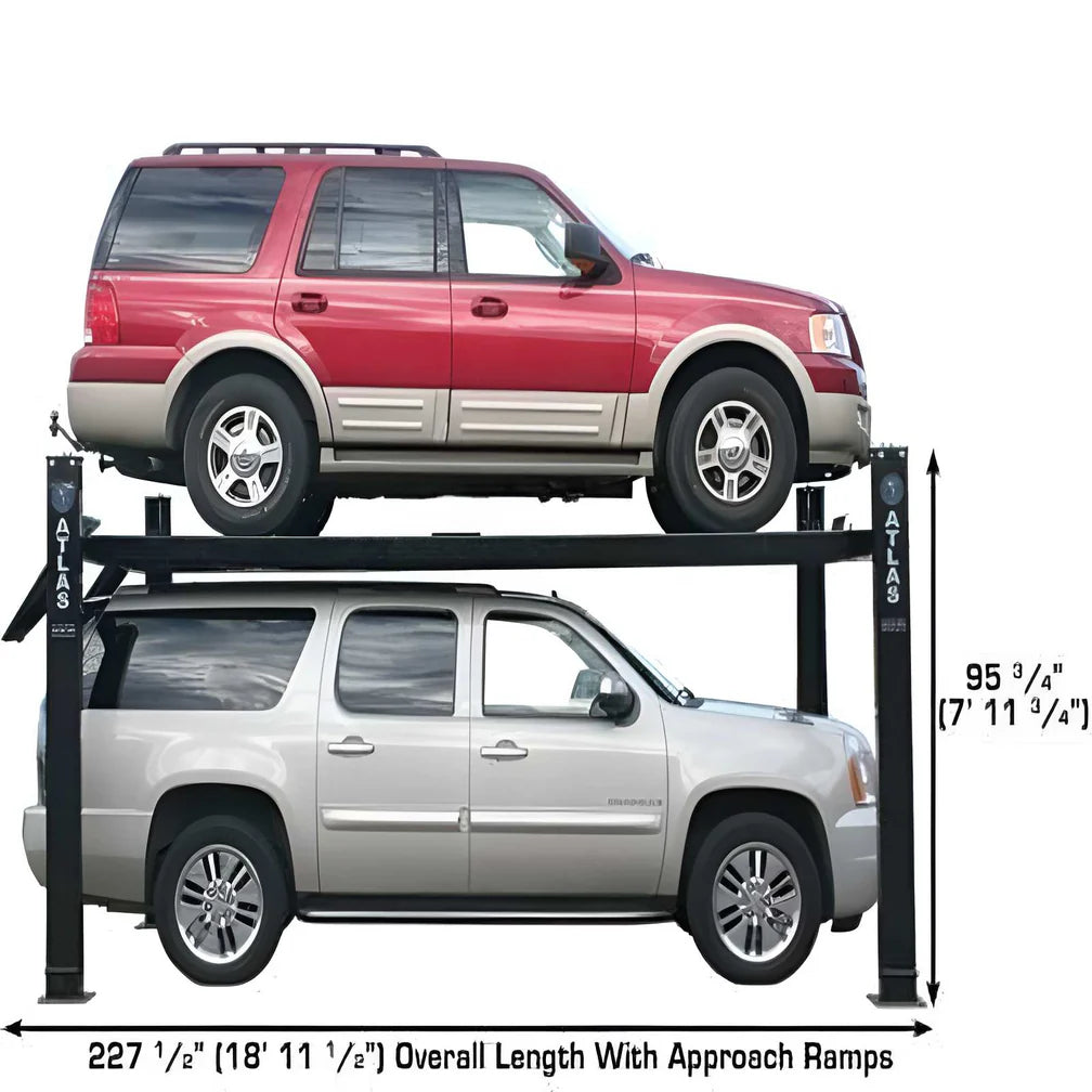 Atlas Garage Pro 9000 - 9,000lb Extra Large Vehicle Storage Lift