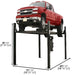 AMGO RJ-8A professional rolling jack lift | Elite Garage Tools