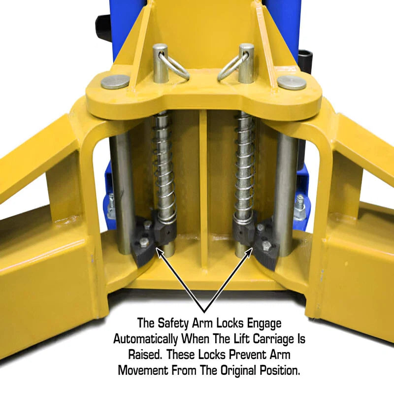 Atlas PVL12 12,000 lb 2-Post Lift – ALI Certified, Extra-Wide & Tall