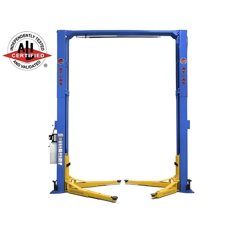 Atlas PVL12 12,000 lb 2-Post Lift – ALI Certified, Extra-Wide & Tall