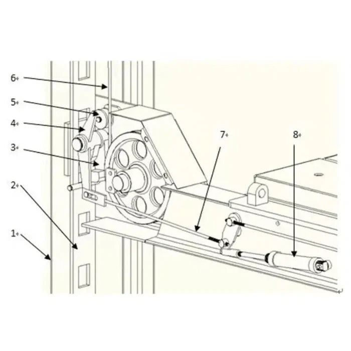 Katool KT-4H150 Heavy Duty 4-Post Alignment Lift 15,000lbs. Rolling Jack Included