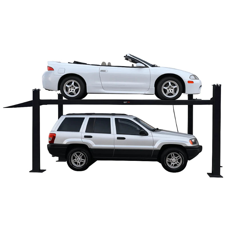 FP8K- B Tuxedo 8,000 lb 4 Post Vehicle Storage Lift