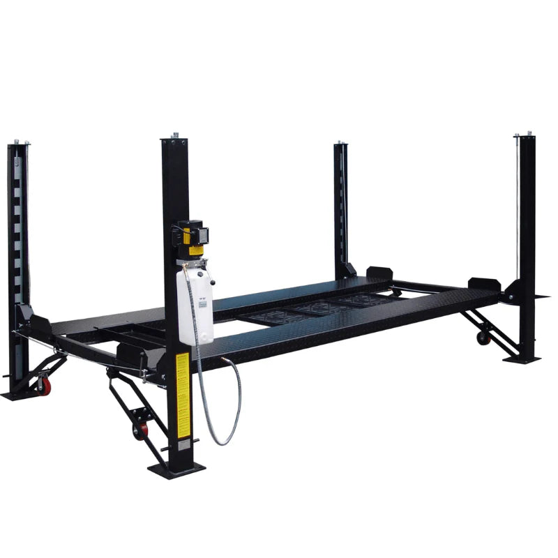 FP9K-DX-XLT Tuxedo 9,000 lb 4 Post Vehicle Storage Lift - Extra Tall/Long