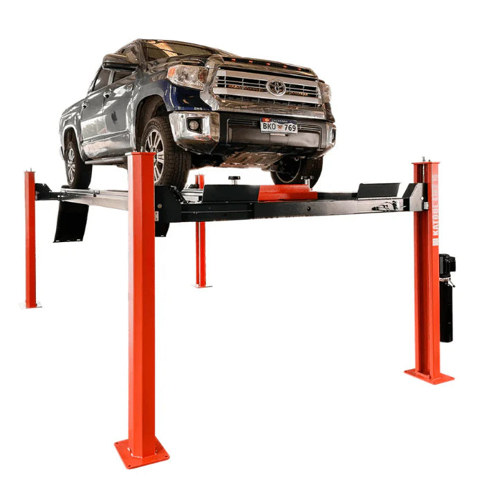 Katool KT-4H150 Heavy Duty 4-Post Alignment Lift 15,000lbs. Rolling Jack Included