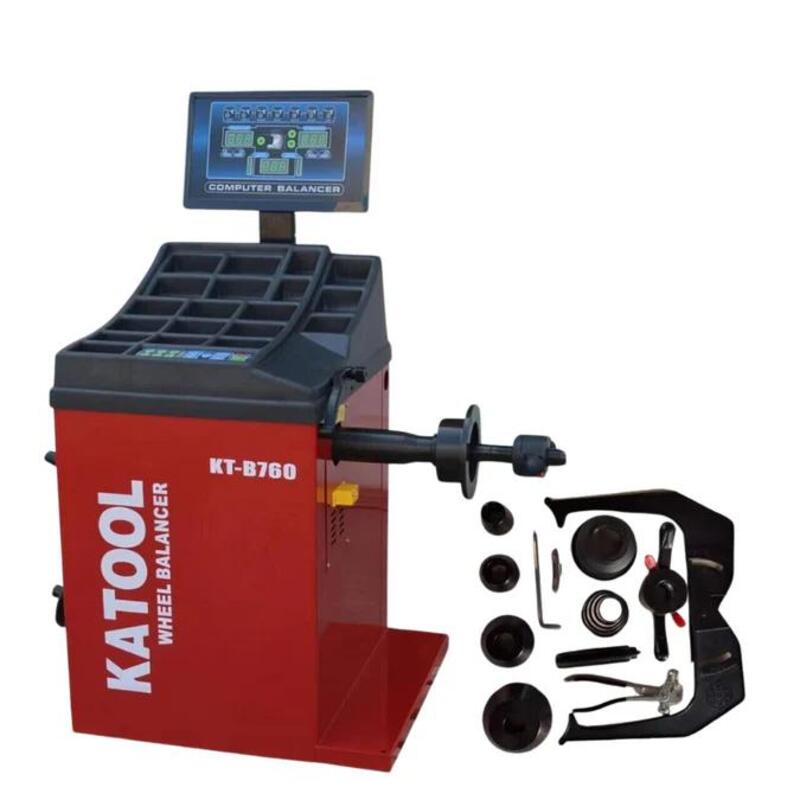 Katool KT-B760 Wheel Balancer - Laser & Automatic Ruler