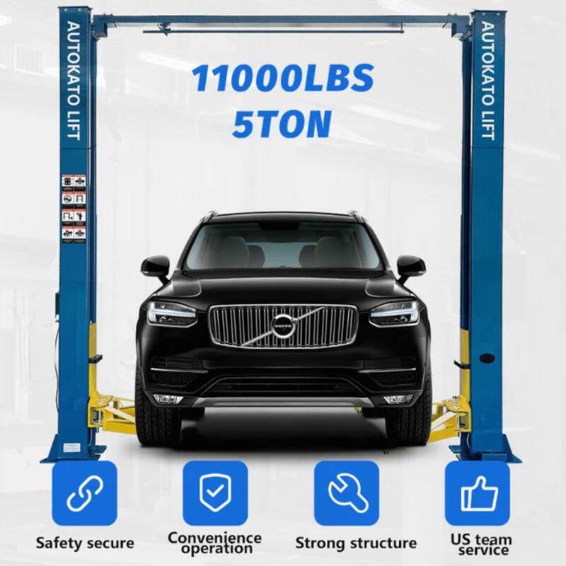 Katool KT-H115Z 11000 lbs Heavy Duty Two Post Lift
