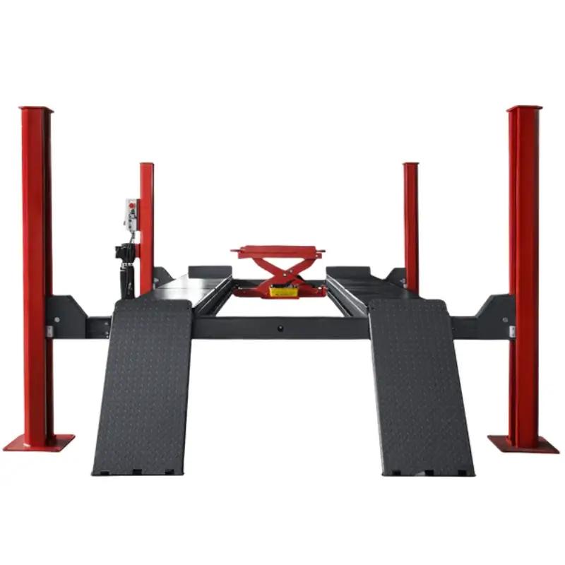 Katool KT-4H150 Heavy Duty 4-Post Alignment Lift 15,000lbs. Rolling Jack Included