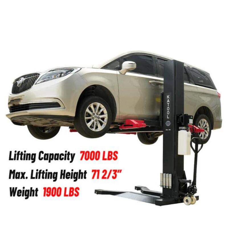 Katool KT-SPL 700 7000 LB Single Post Lift