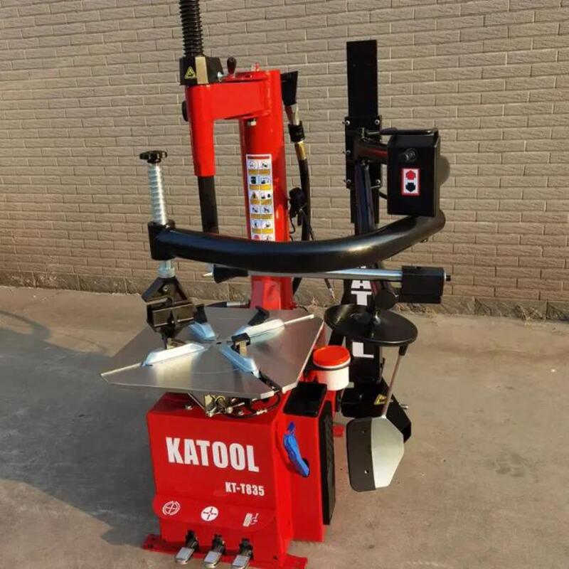 Katool KT-T835 Wheel Clamp Tire Changer Machine - Dual Assist Arm