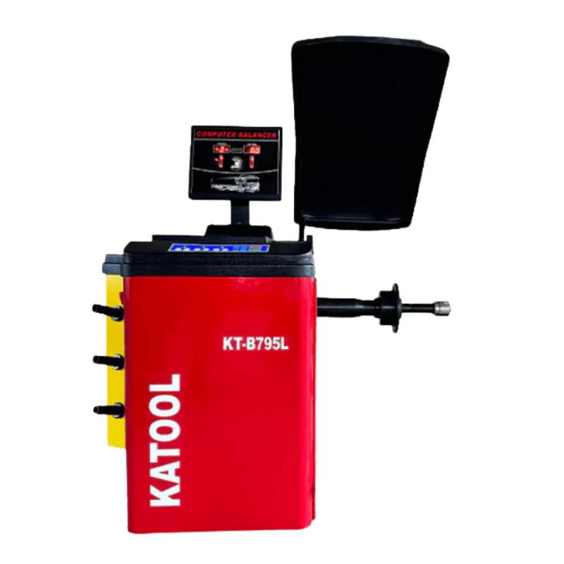 Katool Tire Changer Machine Katool KT-VT910 and Wheel Balancer KT-B795L Tires Repair