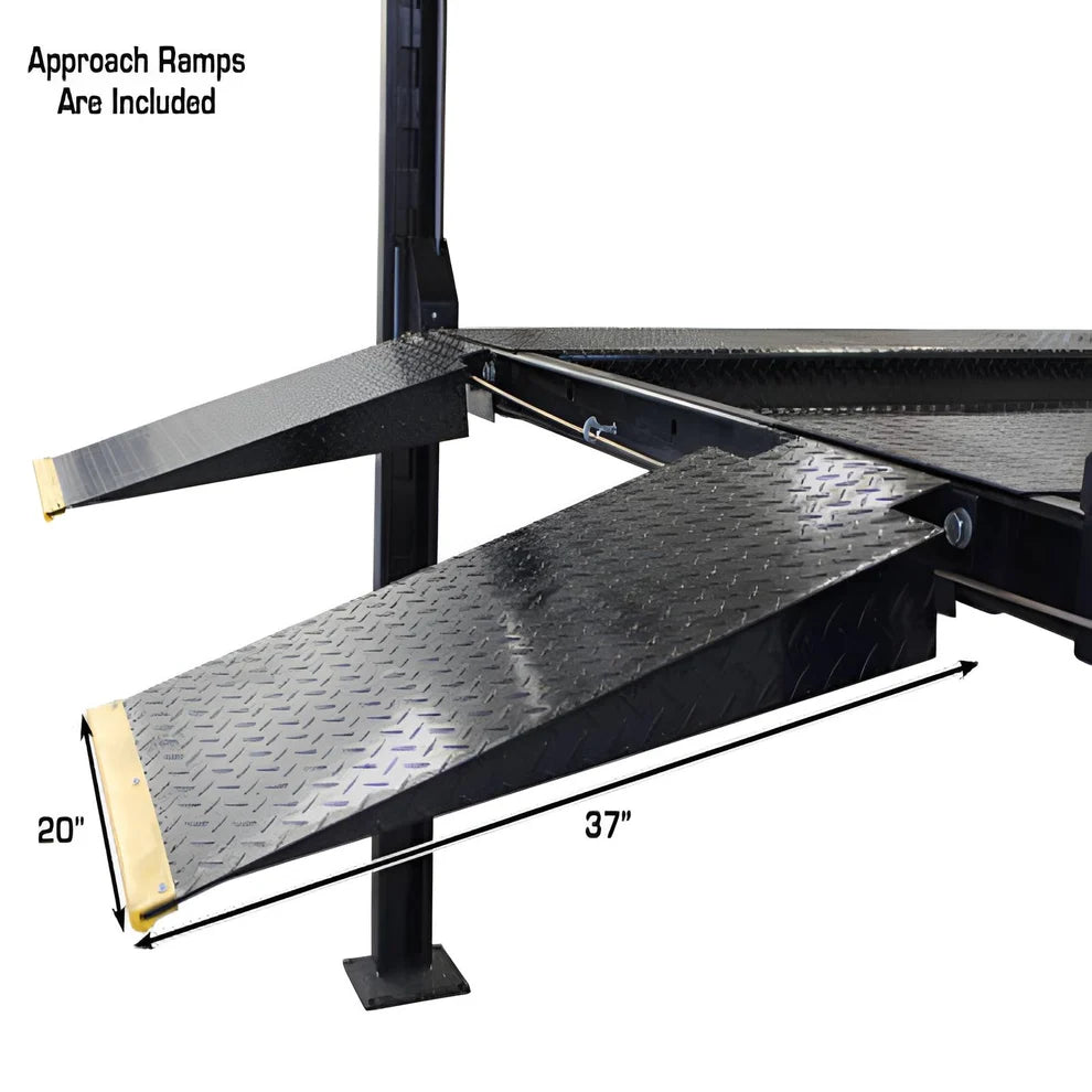 Atlas  PRO8000EXT-L  8,000lb Capacity 4 Post Vehicle Storage Lift - Extra Tall & Long