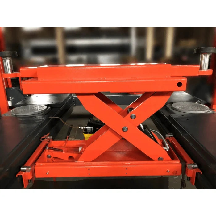 Katool KT-4H150 Heavy Duty 4-Post Alignment Lift 15,000lbs. Rolling Jack Included
