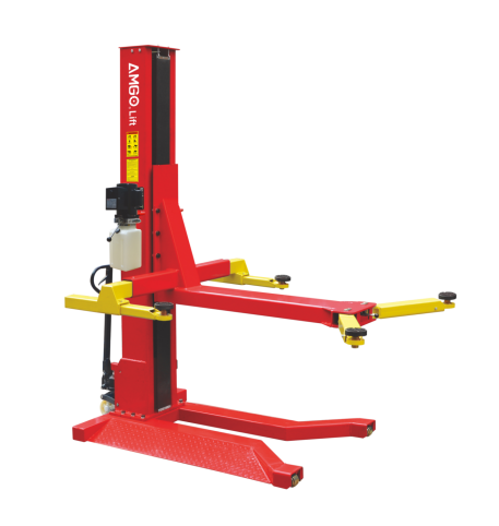 AMGO SML-7 7,000lb Portable Single Post Car Lift