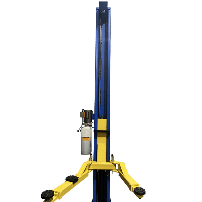 Tuxedo TP9KACX 9,000lb 2 Post Car Lift Clear Floor - Asymmetric