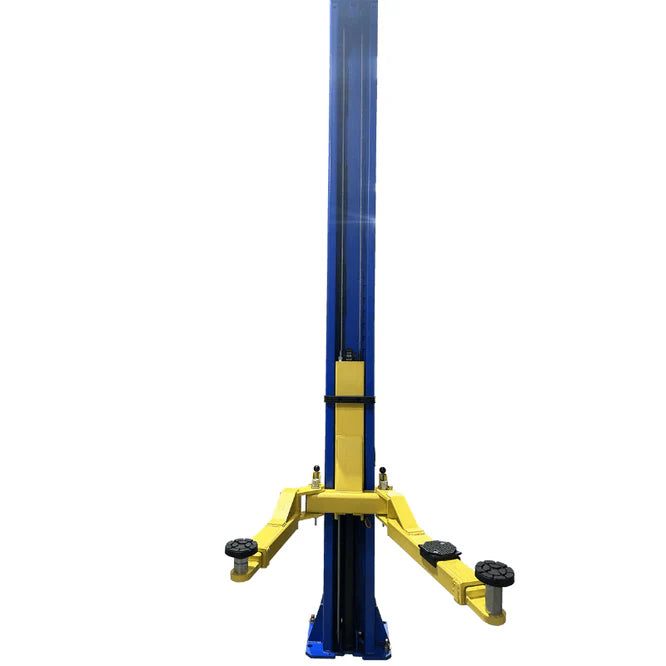 Tuxedo TP9KACX 9,000lb 2 Post Car Lift Clear Floor - Asymmetric