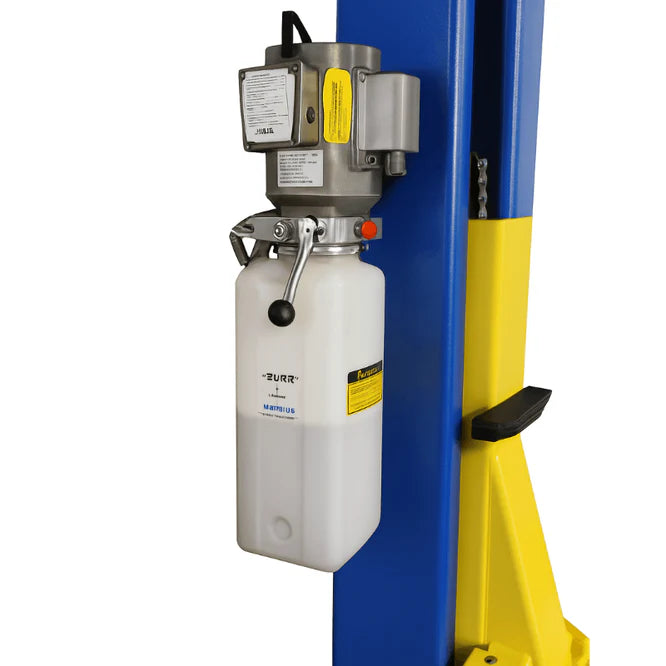 Tuxedo TP9KACX 9,000lb 2 Post Car Lift Clear Floor - Asymmetric