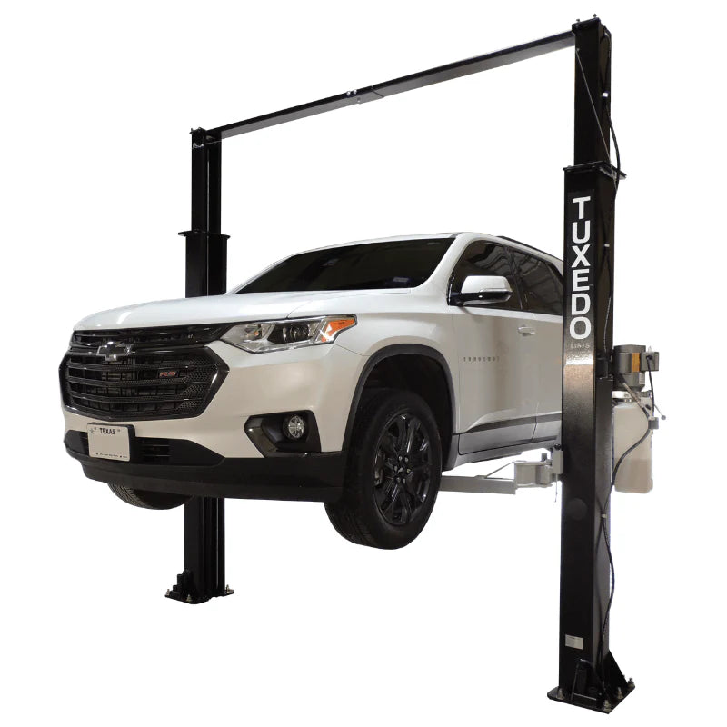 Tuxedo TP9KAC-TUX 9,000lb 2 Post Car Lift - Asymmetric