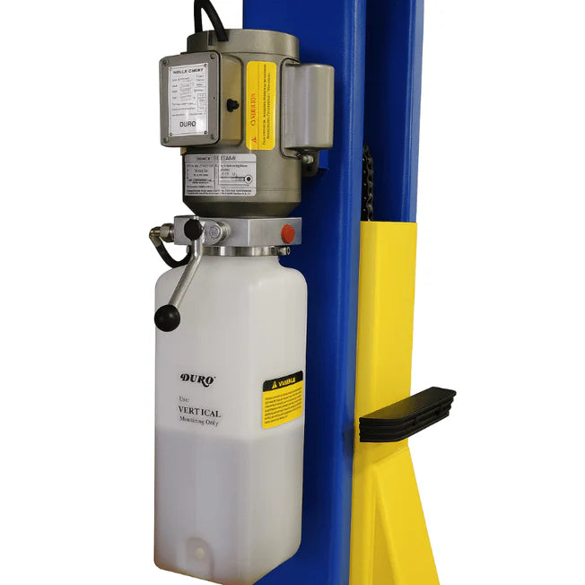 Tuxedo TP9KSCX, 9,000 lb 2 Post Car Lift Clear Floor - Symmetric