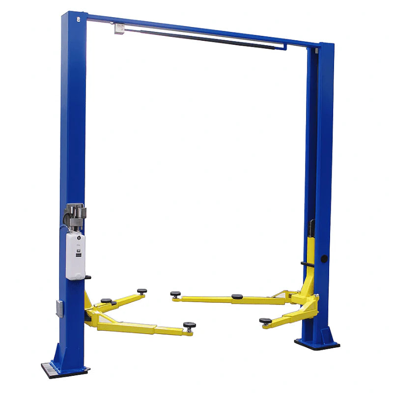 Tuxedo TP9KSCX, 9,000 lb 2 Post Car Lift Clear Floor - Symmetric