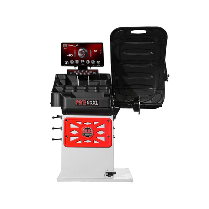 Atlas Equipment Platinum PWB90XL 3D Video Wheel Balancer with Laser Line
