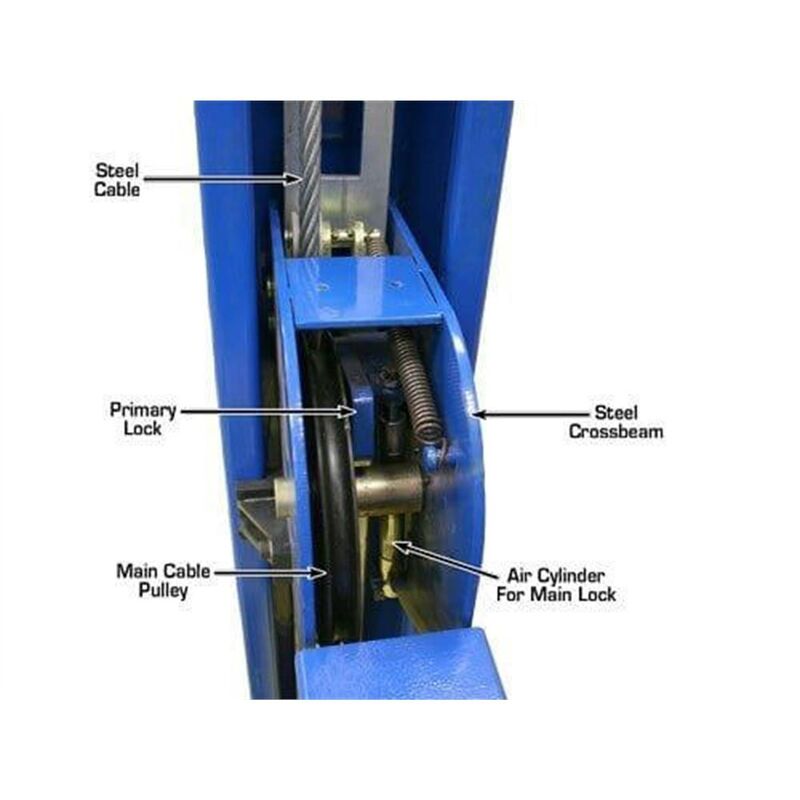 Atlas 412 Lift 12000 LB HEAVY DUTY 4-POST LIFT