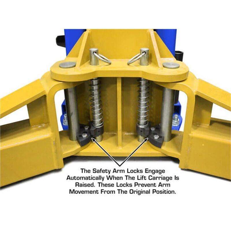 Atlas AutomotiveP latinum PVL12 ALI Certified Commercial Grade Overhead 2-Post Lift 12,000 lb. Capacity