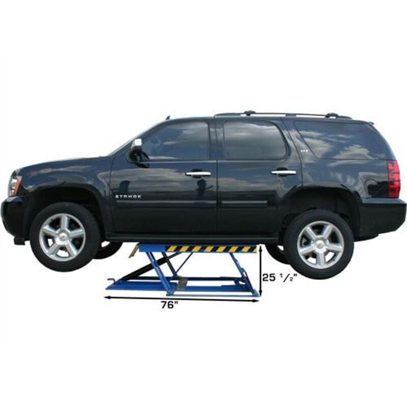 Atlas Automotive  LR06 Portable Low Rise Scissor Lift 6000 lb. Capacity