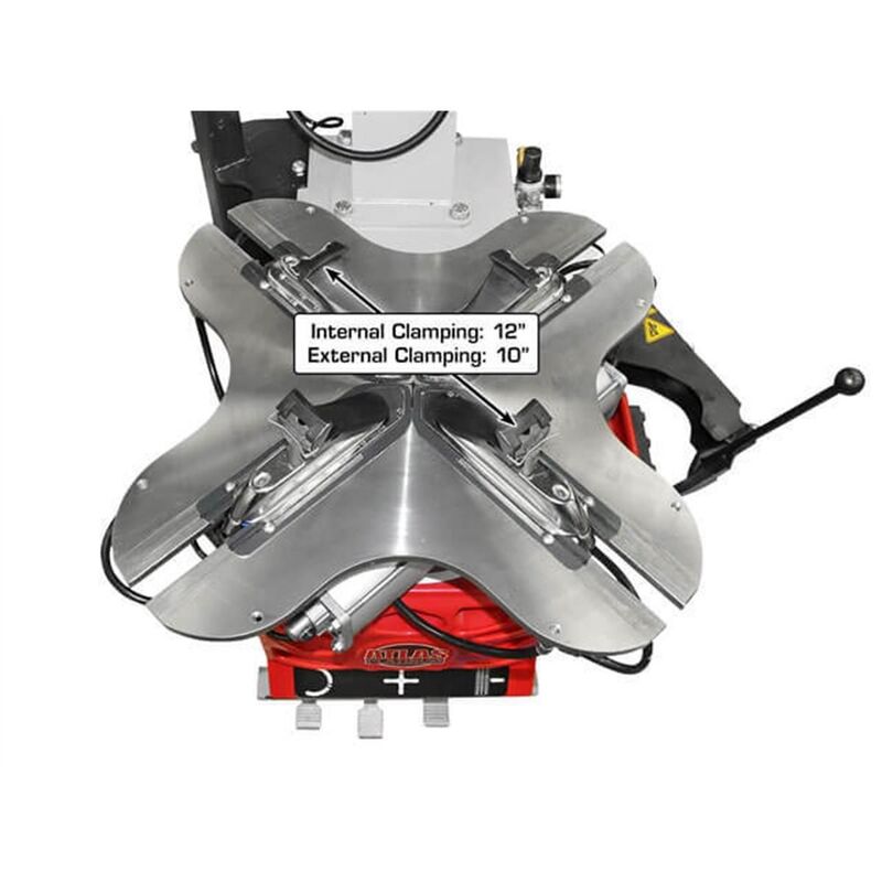 Atlas Equipment Platinum PTC300 Rim-Clamp Tire Changer with Assist Arm