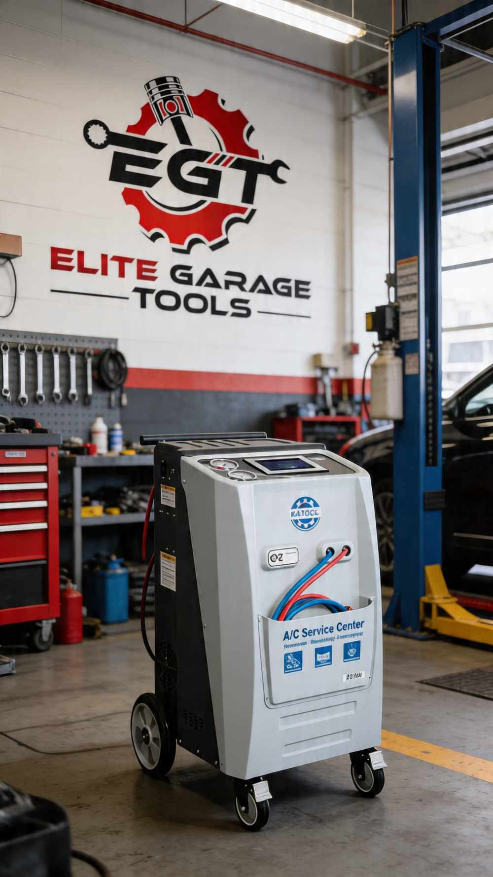 Katool R1234YF/R134A Fully Automatic Dual Refrigerant AC Service Machine