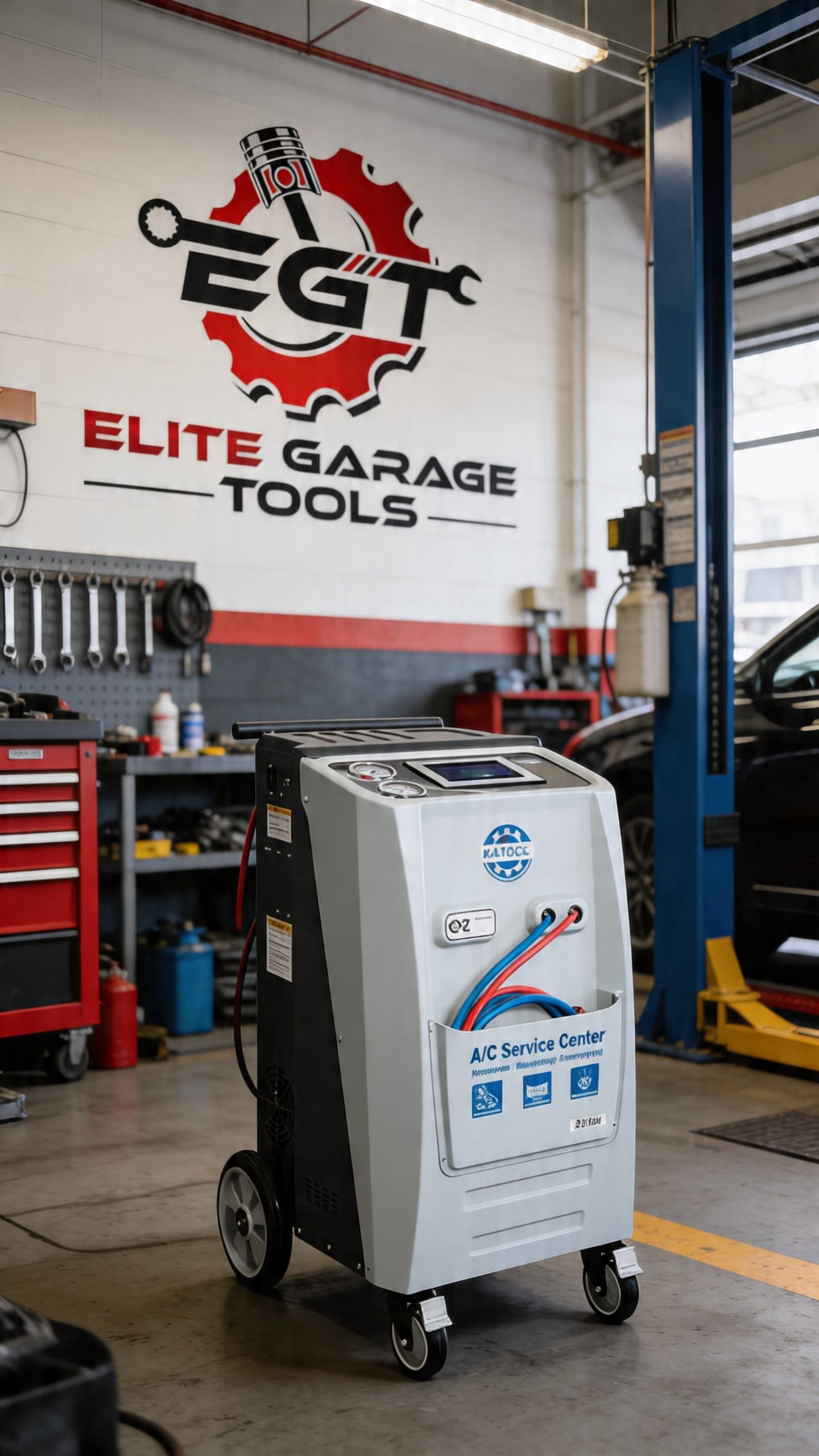 Katool R1234YF/R134A Fully Automatic Dual Refrigerant AC Service Machine