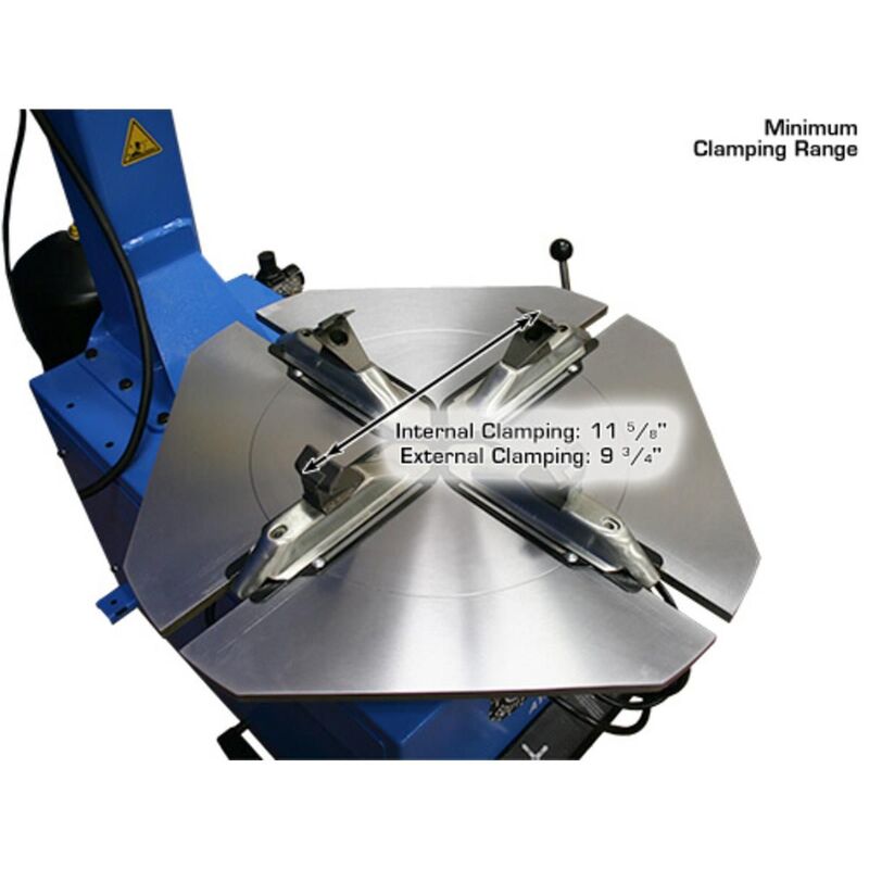 Atlas Automotive Equipment TC229DAA Rim-Clamp Tire Changer with Dual Assist Arms