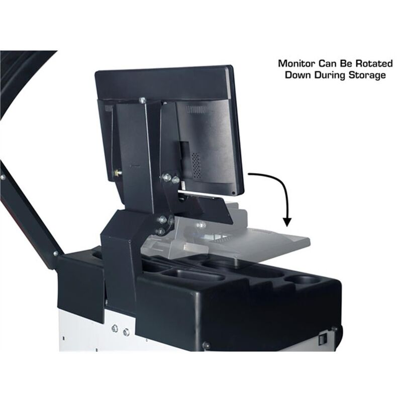 Atlas Equipment Platinum PWB90XL 3D Video Wheel Balancer with Laser Line