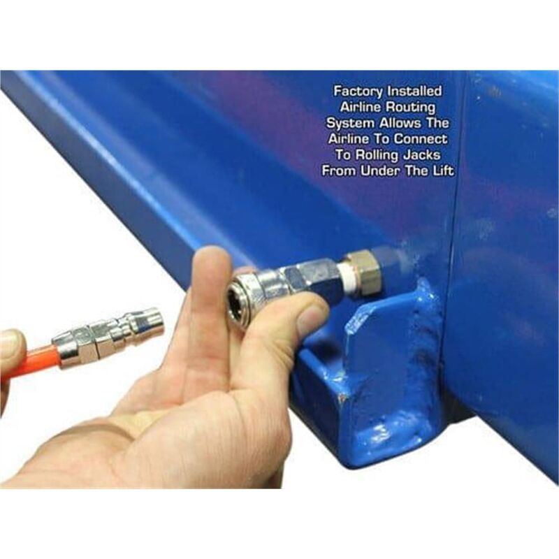 Atlas Equipment PX16A Scissor Alignment Lift and RJ8 Rolling Jacks Combo