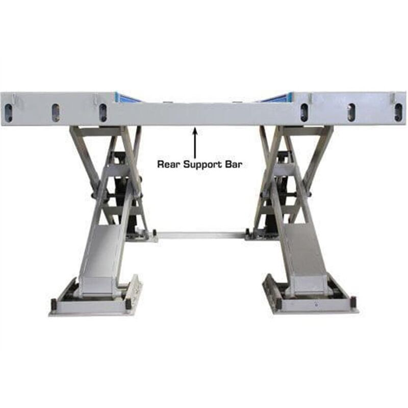 Atlas Equipment 12ASL Alignment Scissor Lift and RJ-6 Rolling Jacks Combo