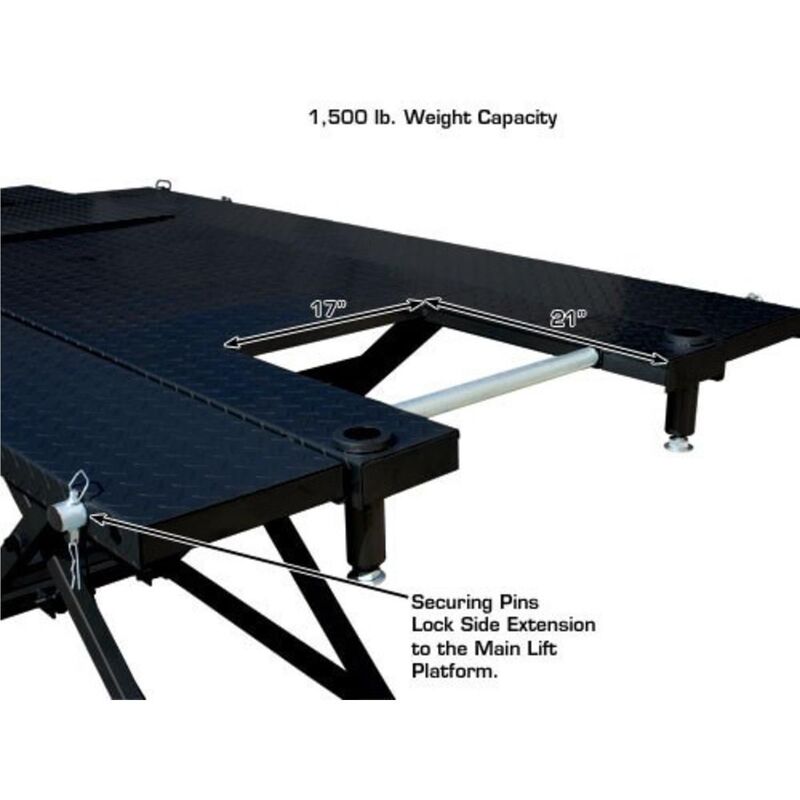 Atlas Automotive Equipment HI-RISE 1500 Motorcycle/ATV Lift 1,500 lb. Capacity