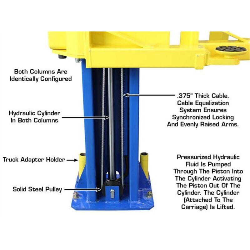 Atlas Automotive PRO-9D 9000 LB OVERHEAD 2-POST LIFT