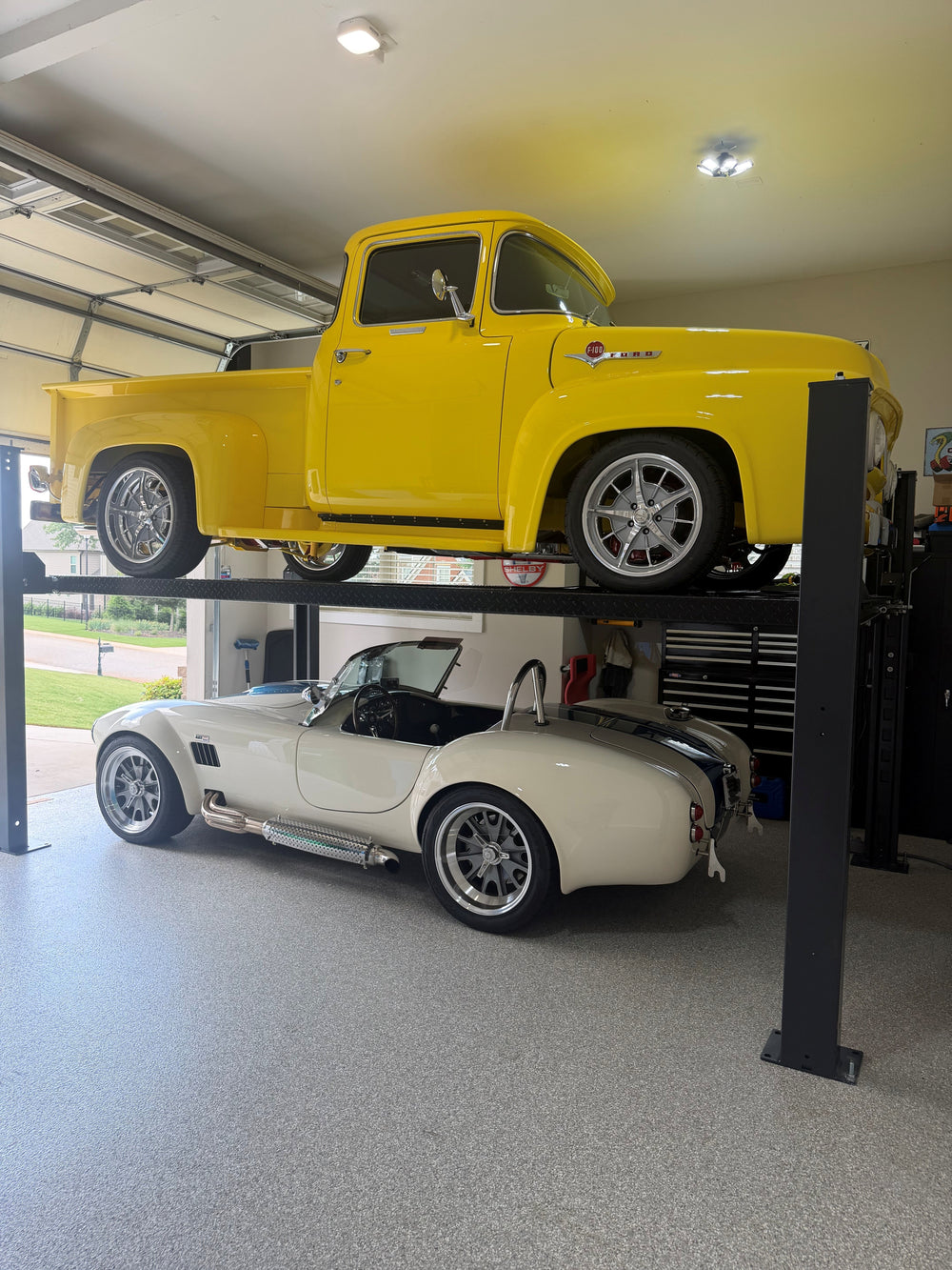 Daytona LFPP9 9,000lb 4 Post Parking Lift