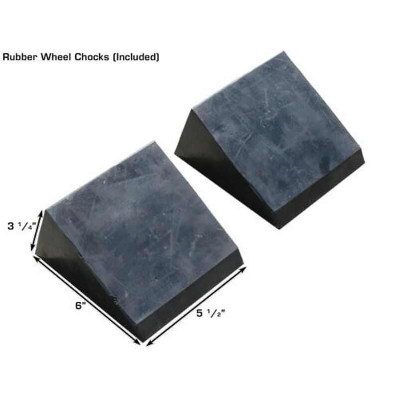 Atlas  PRO8000EXT-L  8,000lb Capacity 4 Post Vehicle Storage Lift - Extra Tall & Long