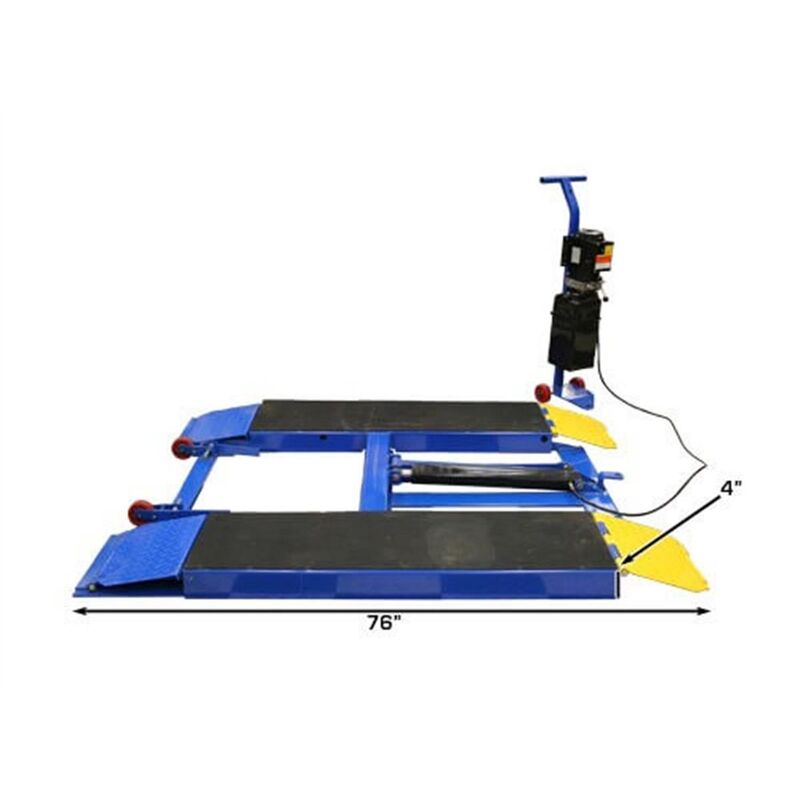 Atlas Automotive  LR06 Portable Low Rise Scissor Lift 6000 lb. Capacity