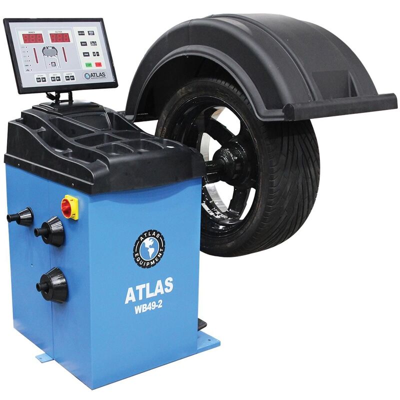 Atlas Automotive Equipment WB49-2 Premium 2D Computer Wheel Balancer
