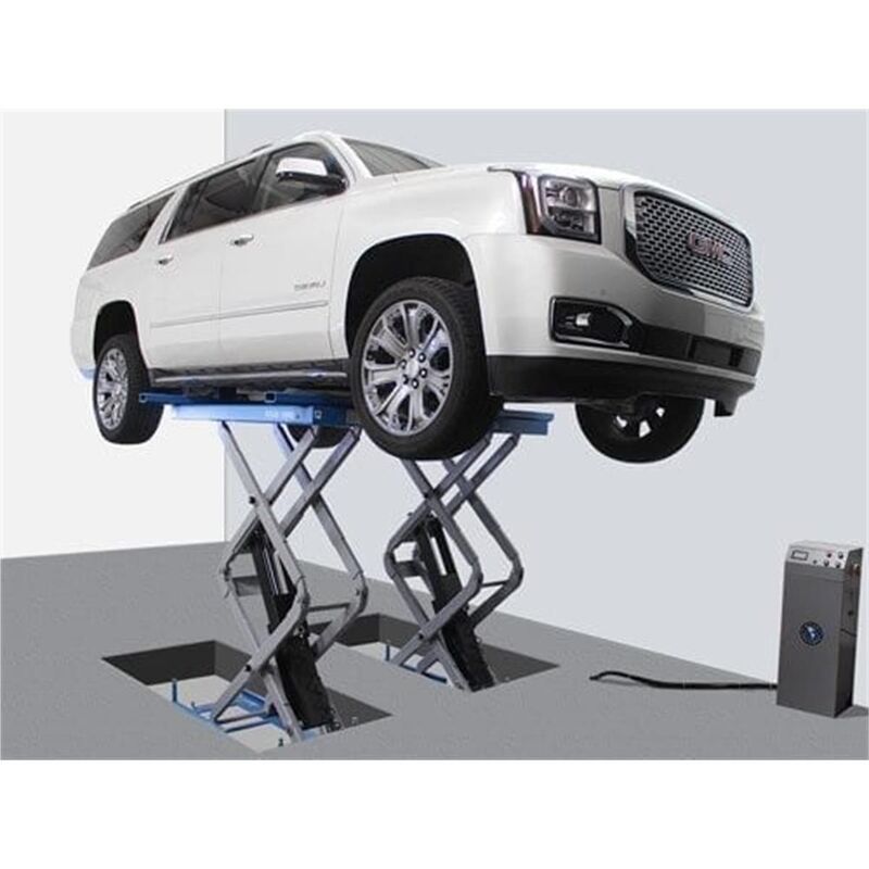 Atlas Automotive Equipment FM9SL In Ground Full-Rise Scissor Lift 9000 lb. Capacity