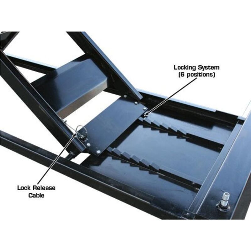 Atlas Automotive Equipment HI-RISE 1500 Motorcycle/ATV Lift 1,500 lb. Capacity