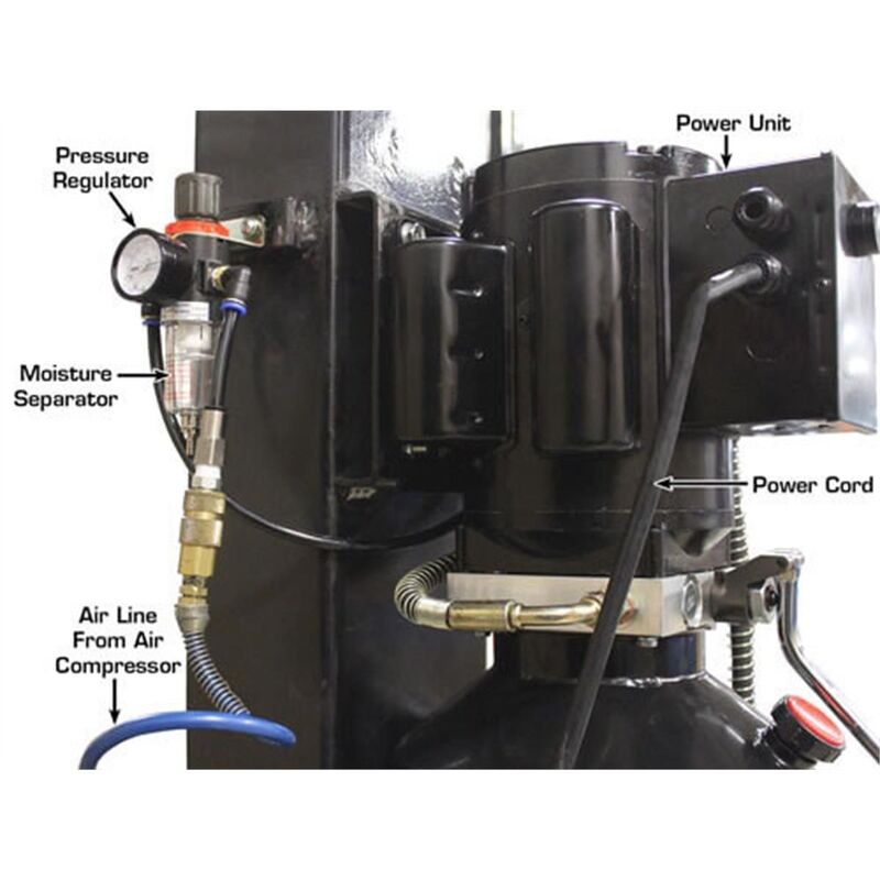 Atlas Automotive  PRO7000ST Super Tall 4-Post Lift 7000 lb. Capacity