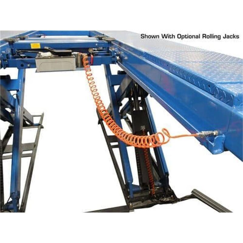 Atlas Equipment PX16A Scissor Alignment Lift and RJ8 Rolling Jacks Combo